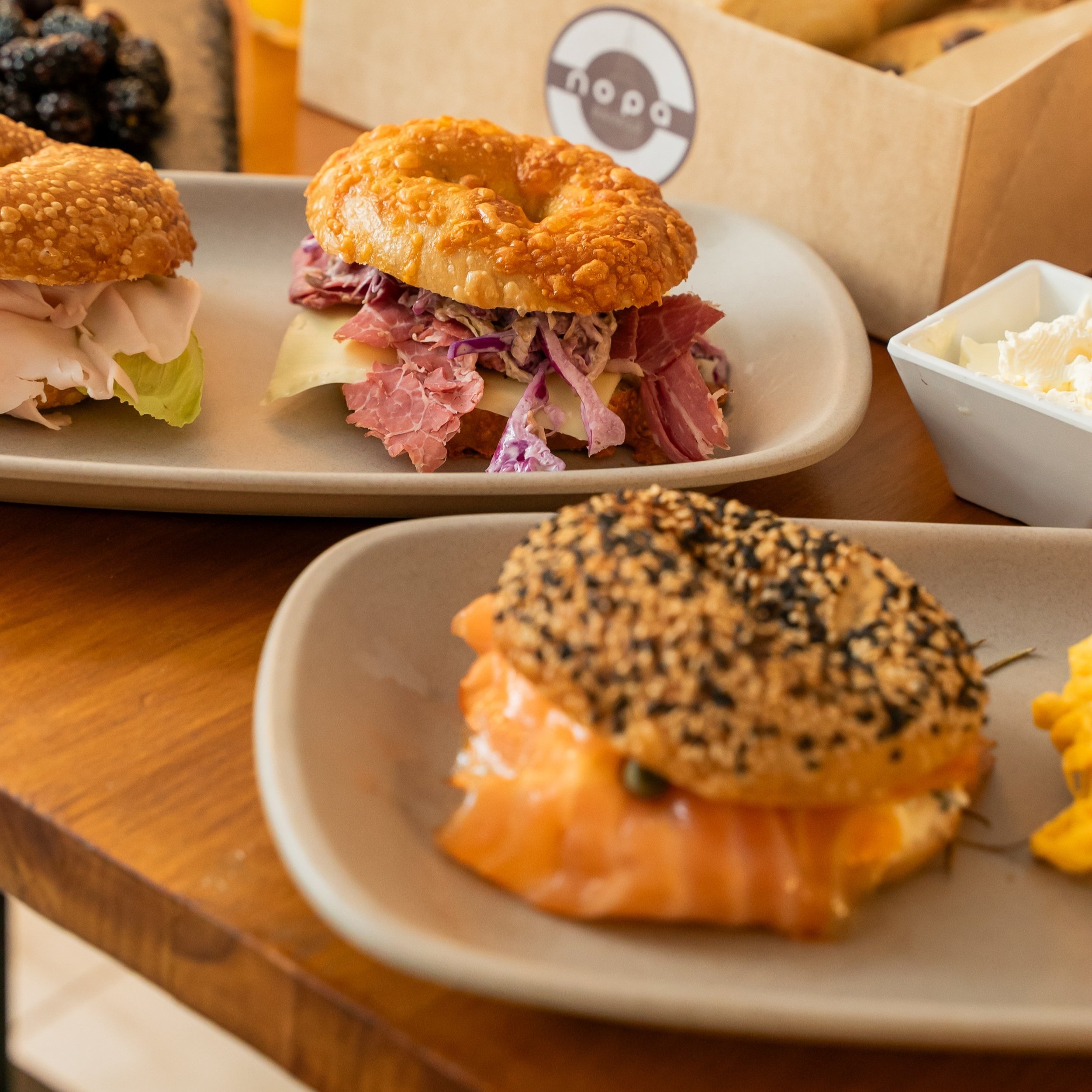 Discover The Best Bagel Sandwiches In Madrid At nopa bagels