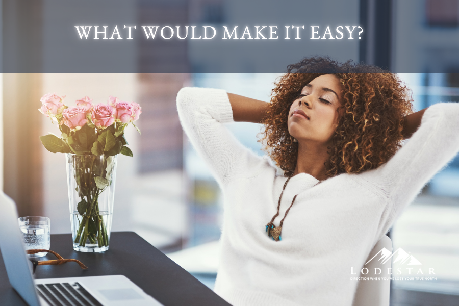 What Would Make it Easy?