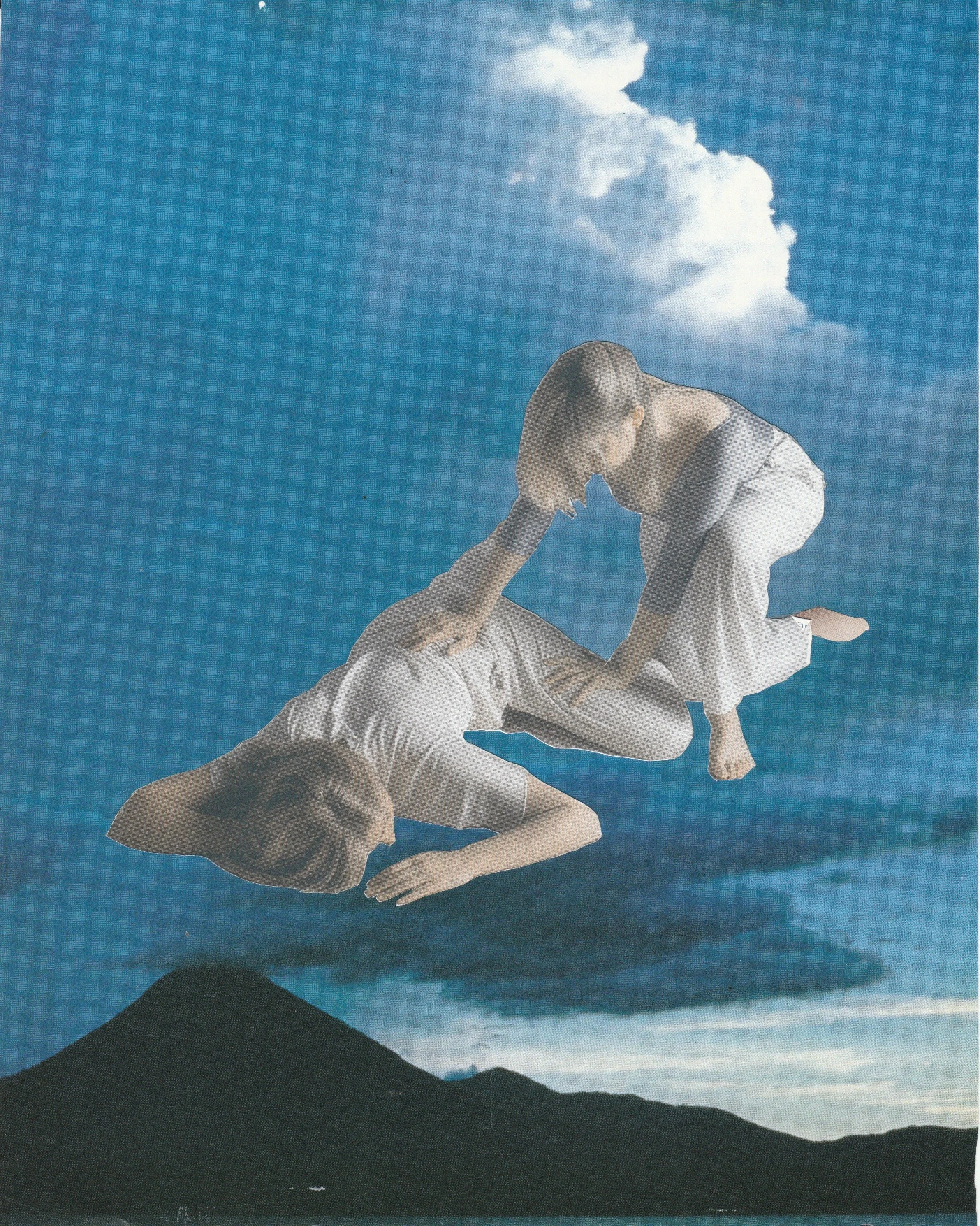 Massage Collage - Mountains 2024 8.5"x11"