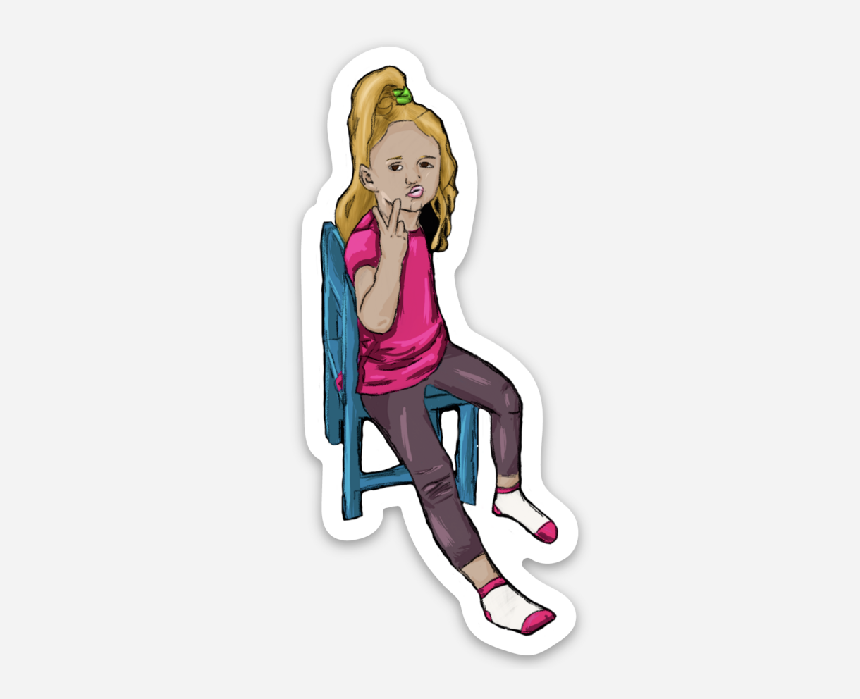 Cool Cat Sticker