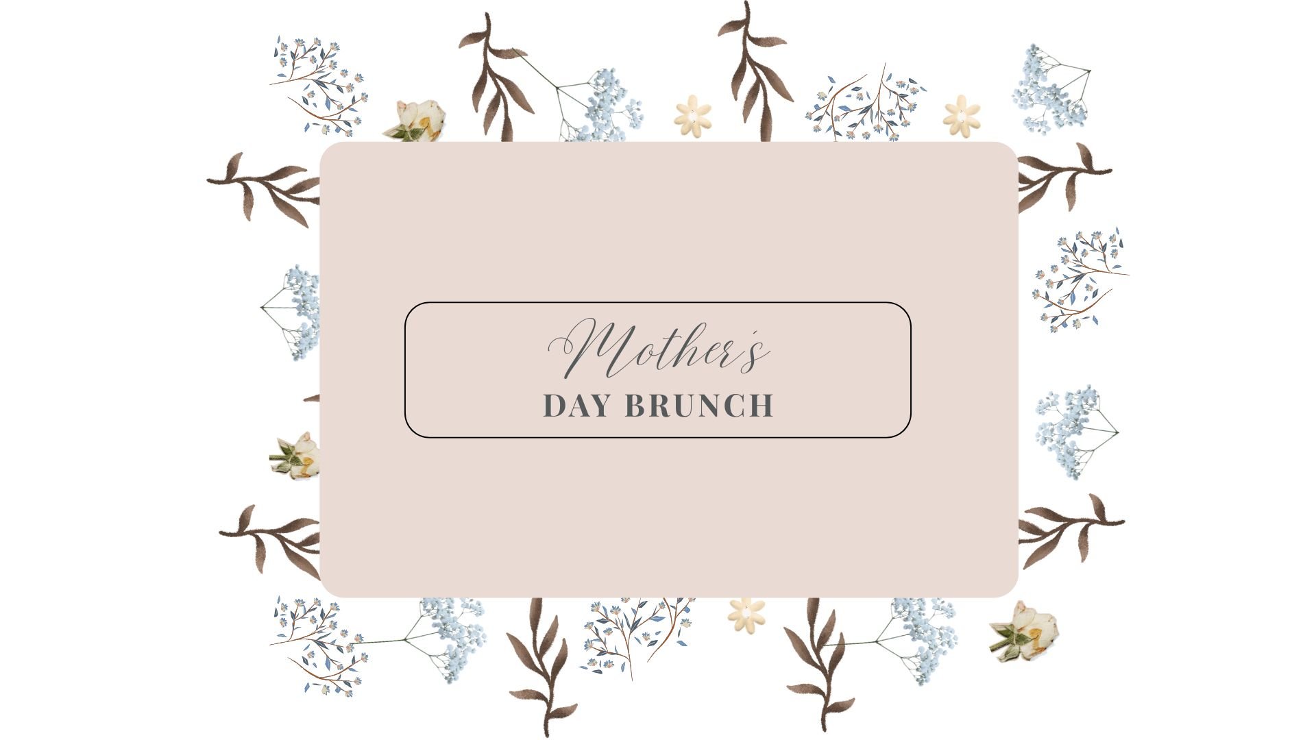 Mother's Day Brunch Buffet 