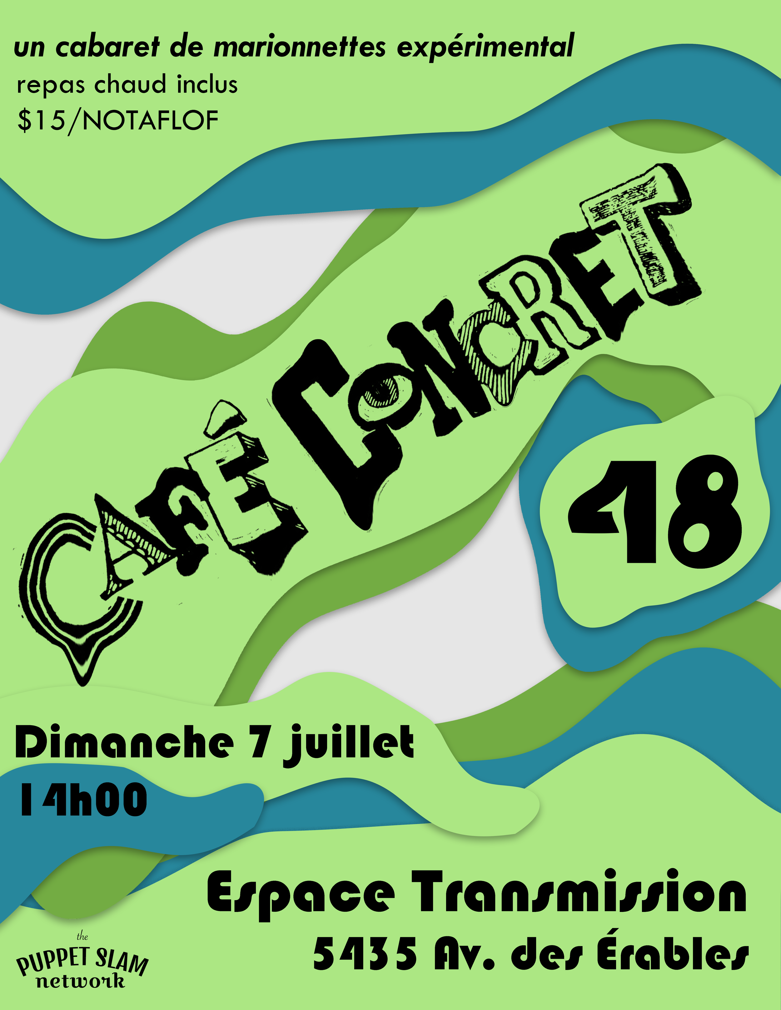 Poster for Cafe Concret #48