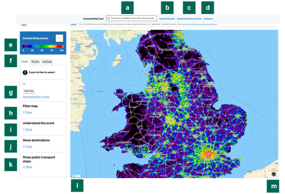 What is the DfT Connectivity Tool?