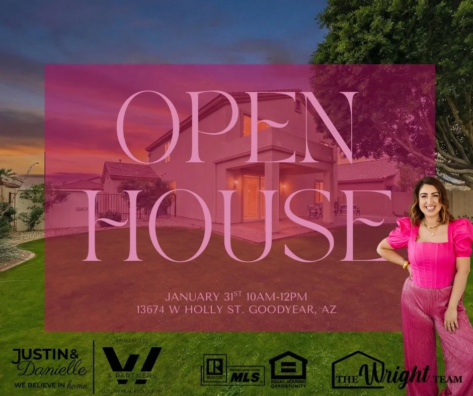 ✨ OPEN HOUSE | Saturday 10&ndash;12 ✨
📍 Goodyear, AZ

Welcome home to this move-in ready beauty tucked inside a gated community and built for real life 🤍

4 bedrooms.
3 full bathrooms.
Smart, functional layout with bright, open living spaces.

From