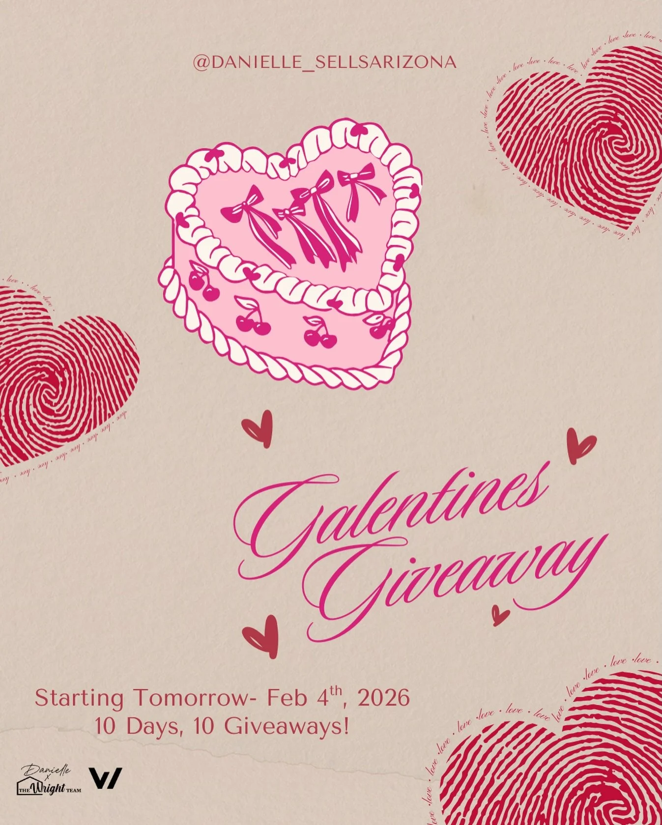 Galentine&rsquo;s is one of my favorite times of the year 🫶🏼
Starting tomorrow, February 4, I&rsquo;m doing my annual Galentine&rsquo;s Giveaway, and this one is extra special.

Every single day, I&rsquo;ve partnered with a small business I truly l