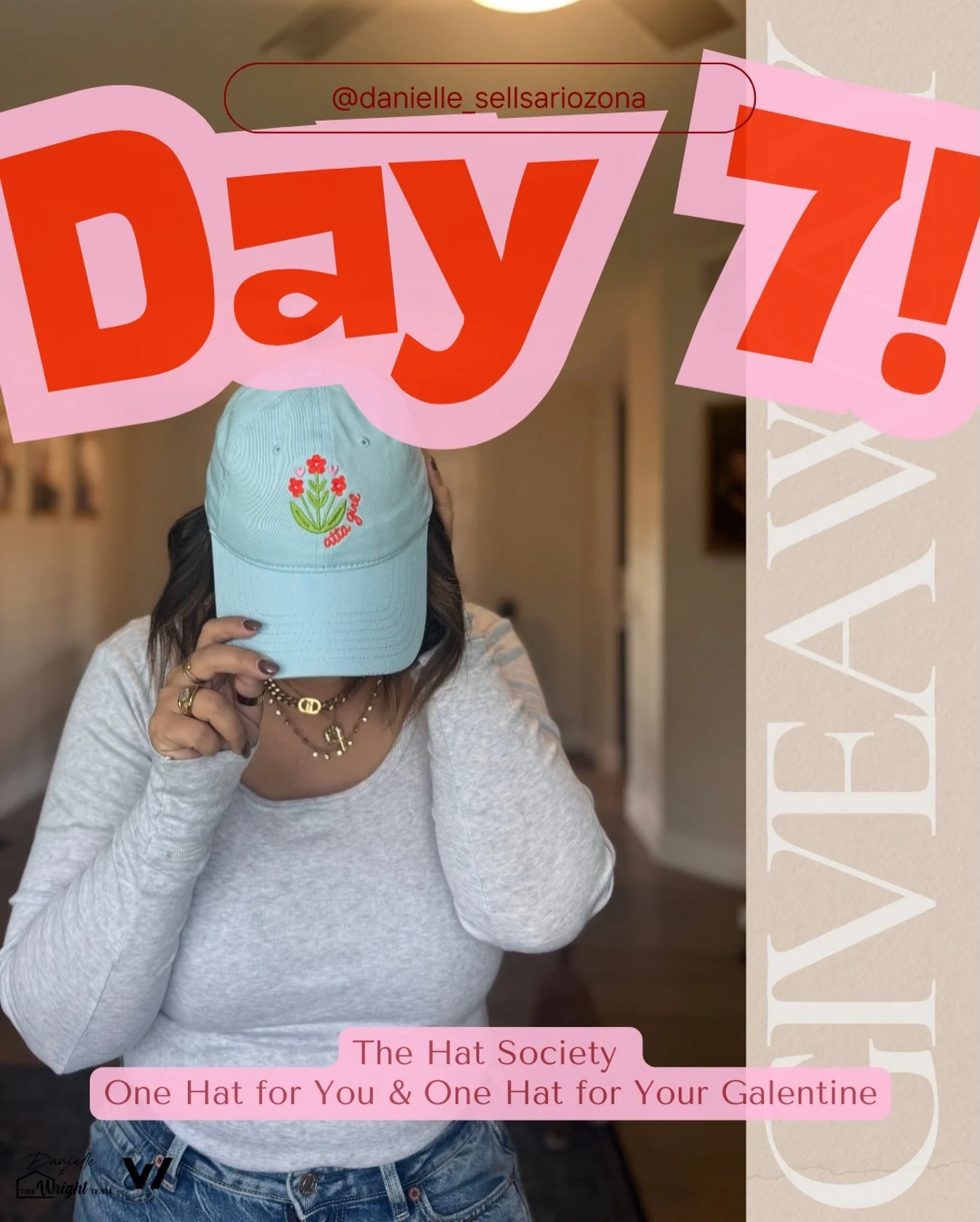 DAY SEVEN of our Galentine&rsquo;s Giveaway 💖
Because your girls deserve cute hats too 🤍

Today we&rsquo;re giving away a hat for YOU + a hat for your Galentine from The Hat Society 
Matching hats, coffee dates, Target runs, and all the everyday mo