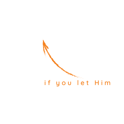 A suggestion that God can make you beautiful again, and text that reads "if you let Him".