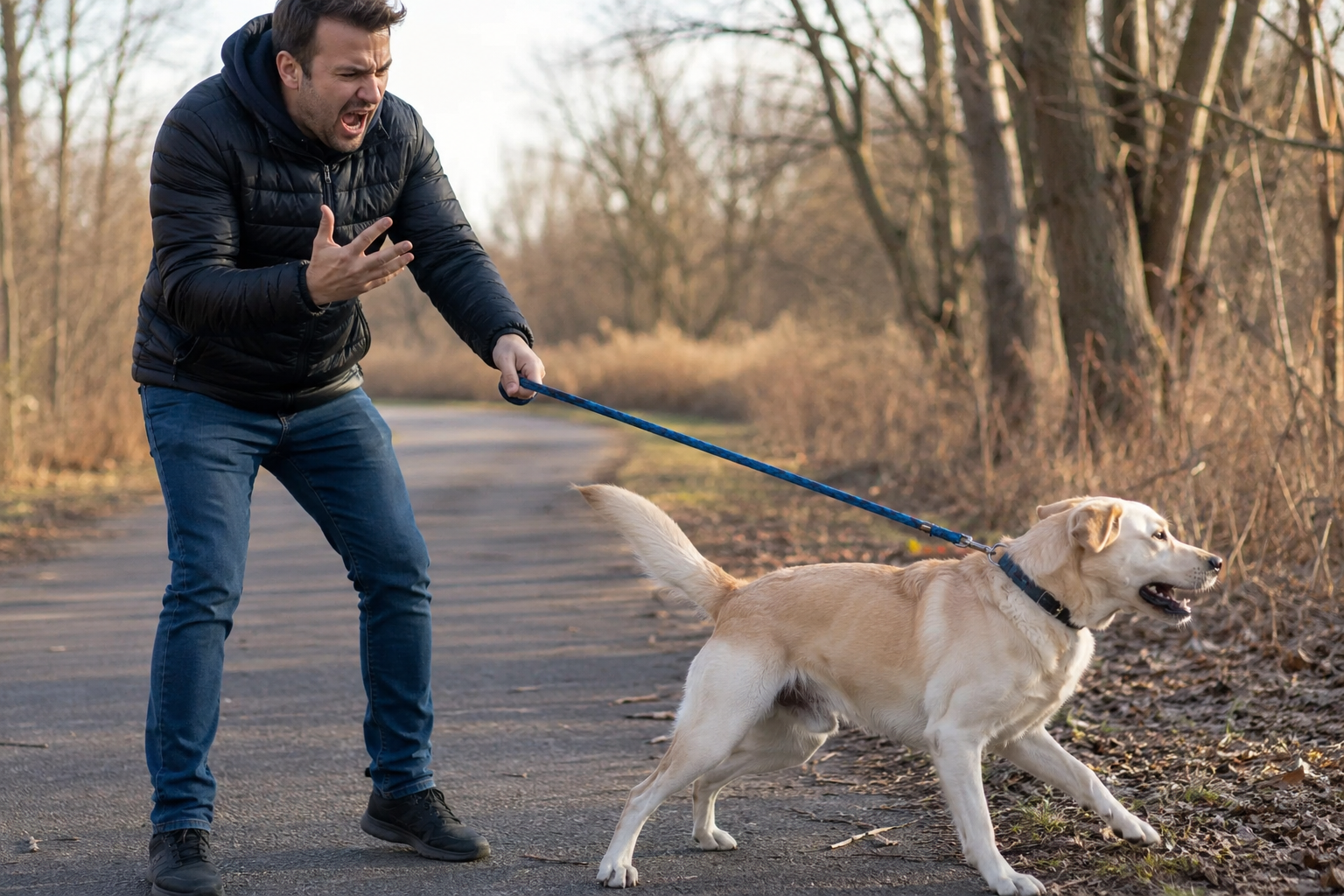 The Spiral: What To Do When Frustration Travels Down The Leash