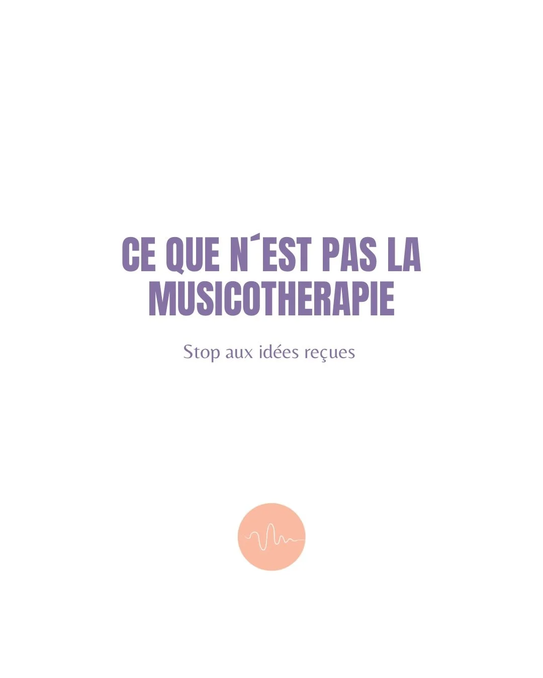 Musicoth&eacute;rapie, sonoth&eacute;rapie, gu&eacute;rison musicale,&hellip; 🎶

Parfois les d&eacute;finitions se m&eacute;langent, mais voici ce que vous ne trouverez pas en passant la porte du cabinet 👆🏻

&Eacute;crivez en commentaire la d&eacu
