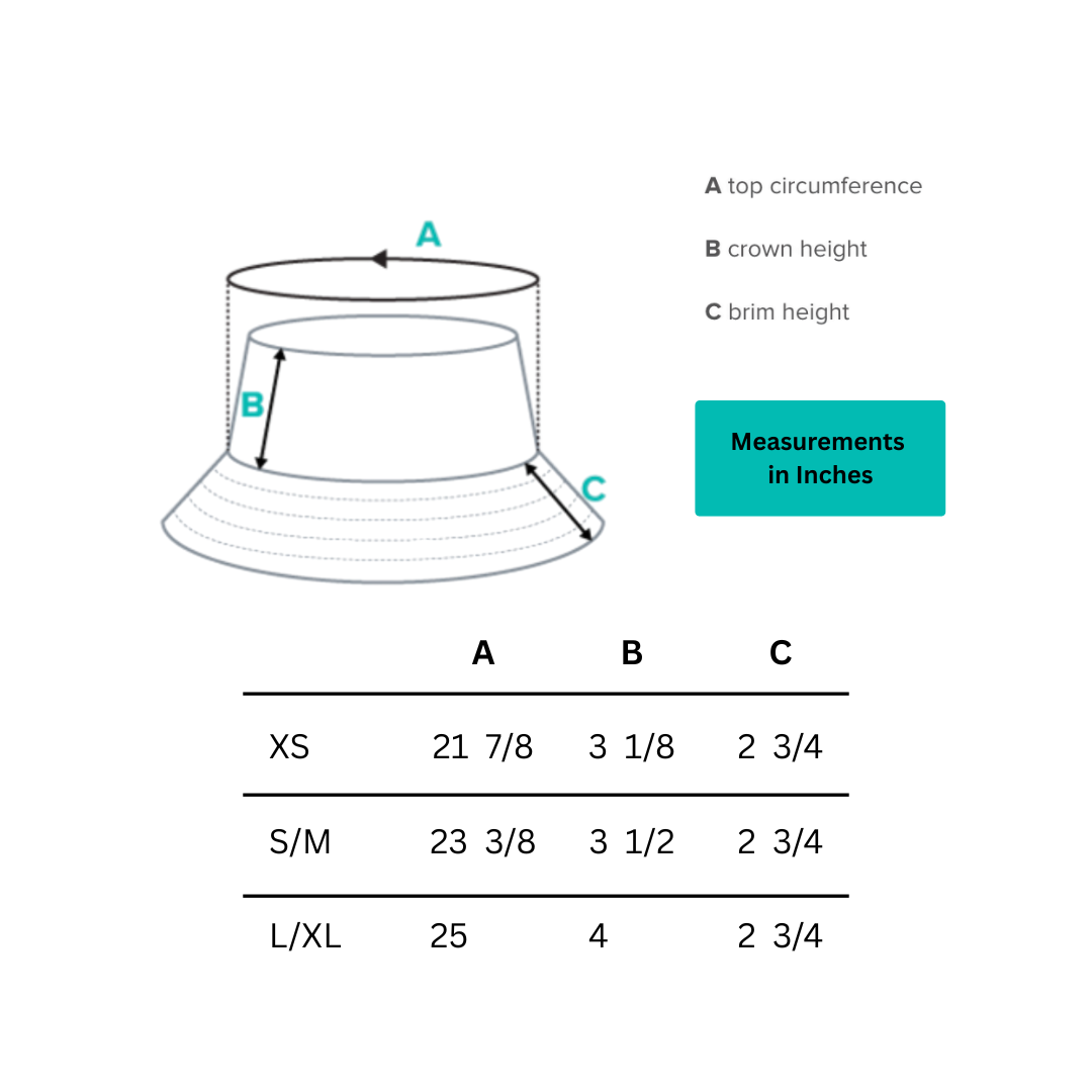 REVERSIBLE Bucket Hat — Turbulence Off-Road