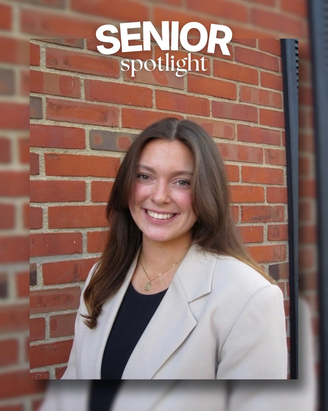 Our next Senior Spotlight is Bridget Rhodes who joined our chapter in Autumn 2022. Originally from Springboro, OH, Bridget is majoring in Marketing with a minor in the Dean&rsquo;s Leadership Academy. Bridget has served as both Chancellor and Senior 