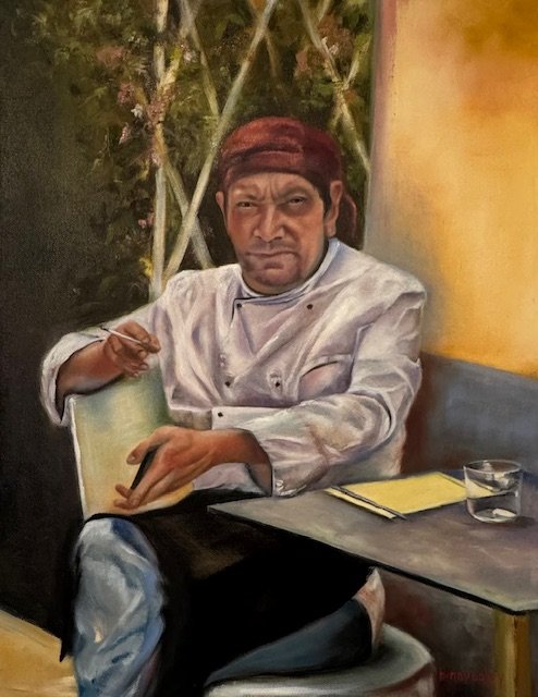 Chef in Cinque Terre, Italy