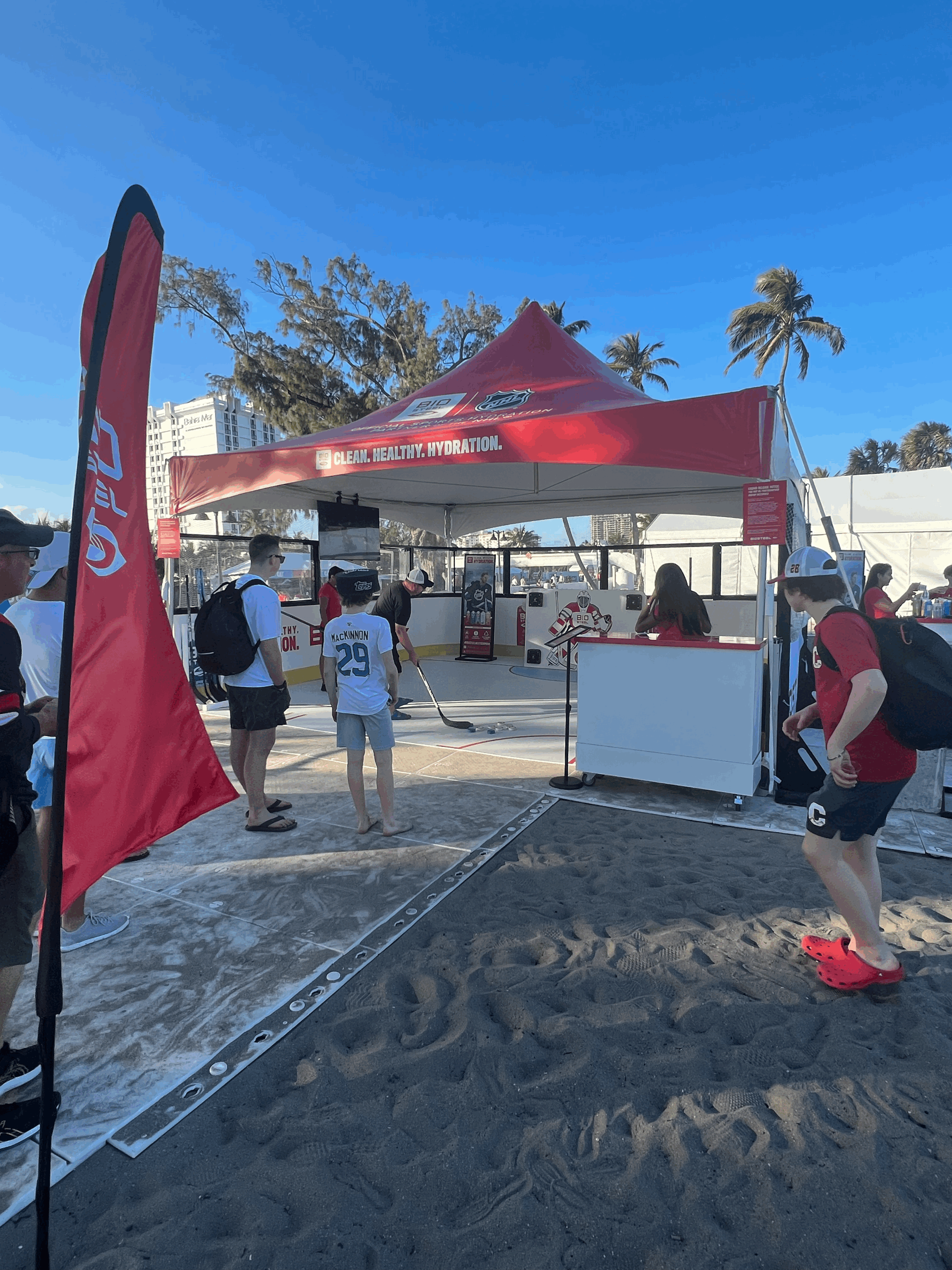 NHL Stadium Series - BioSteel Activation