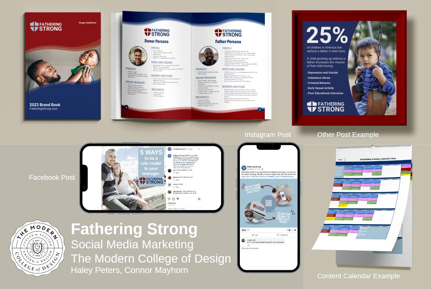 Fathering Strong Rebranding Campaign