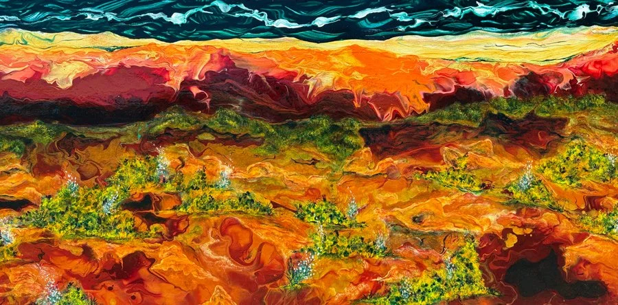 Desert Architecture Series #1, 15 x 30