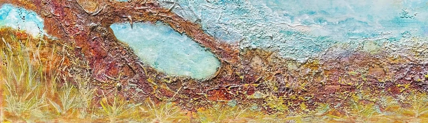 Desert Arches & Sky, 12 x 36 | $325