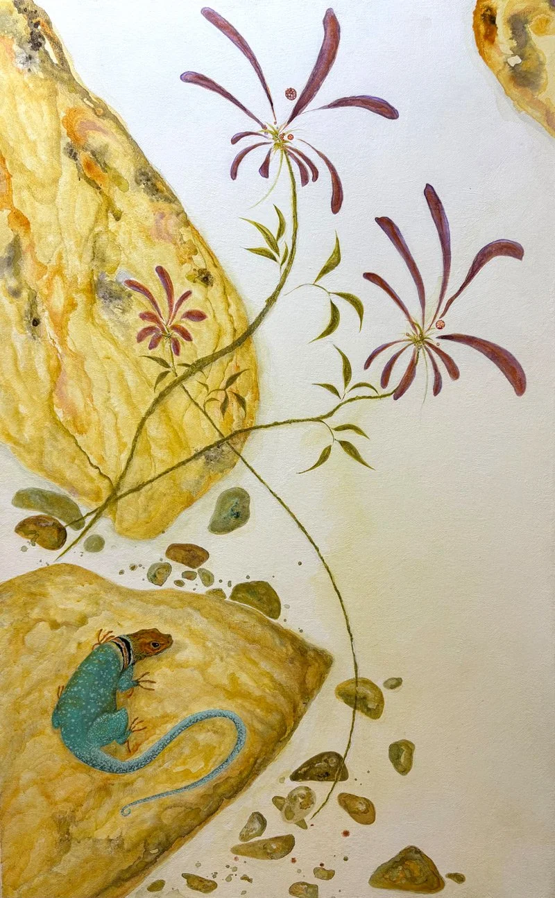 Lazy Lizard Daze, 48 x 30 | $2000