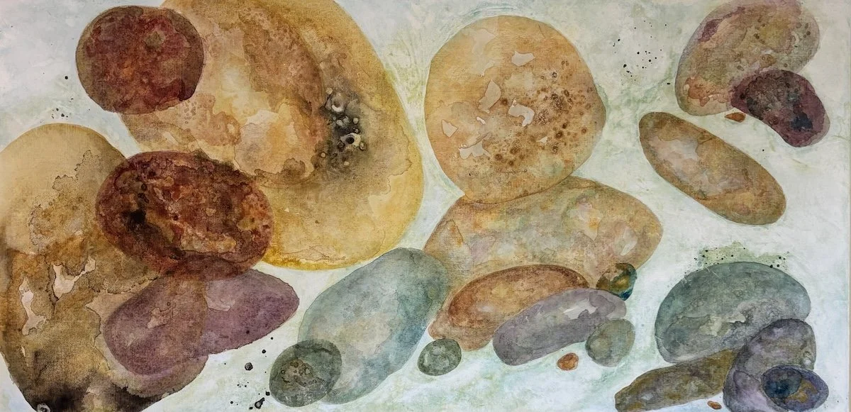 Musings by the Riverbed, 18 x 36