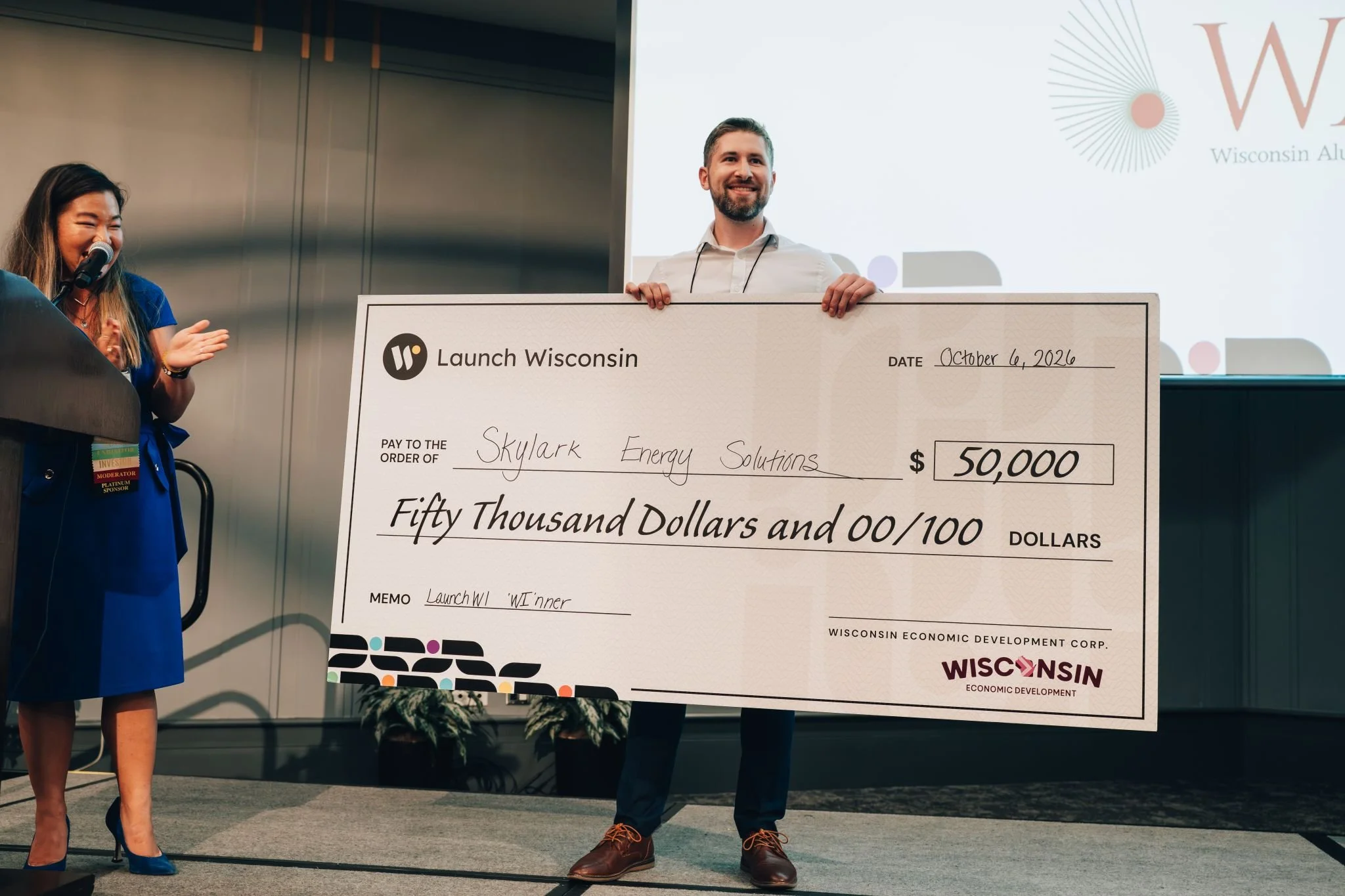 Skylark Energy Solutions selected as winner of Launch Wisconsin 2026