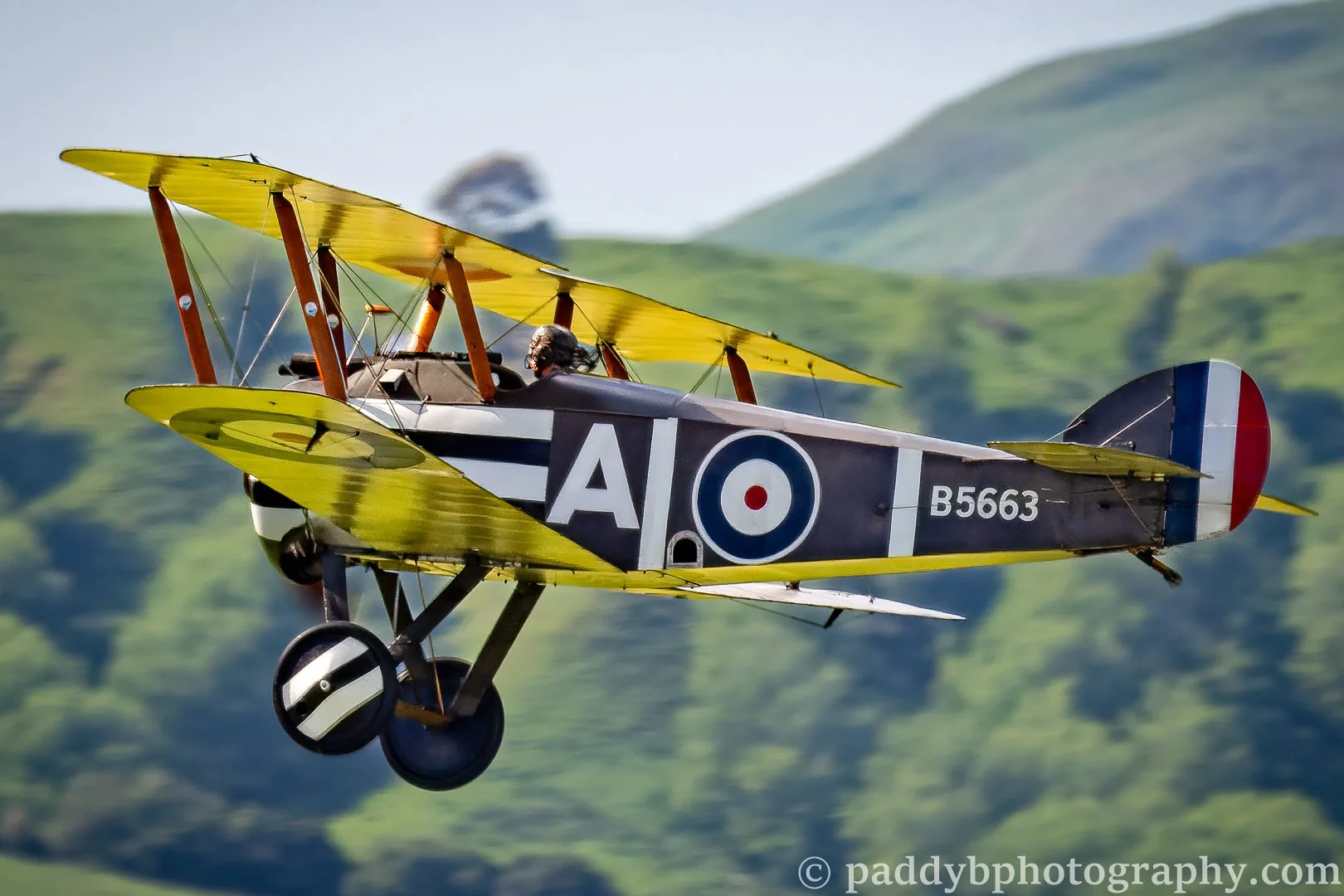 Sopwith Camel F.1 of the Vintage Aviator sporting some new cloth at Hood Aerodrome, Masterton NZ