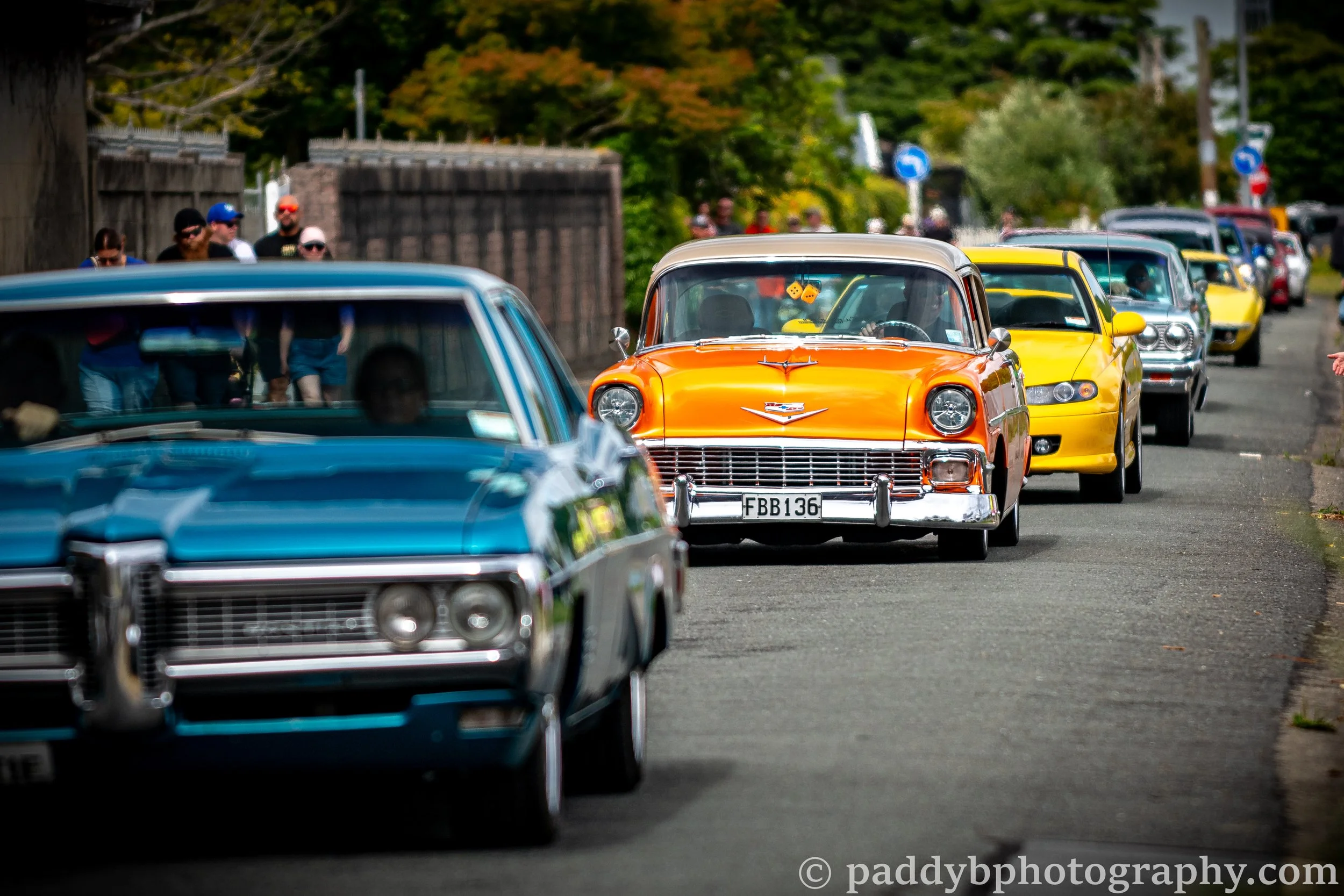 1956 Chevrolet Bel Air - American Vehicle Day, Trentham NZ