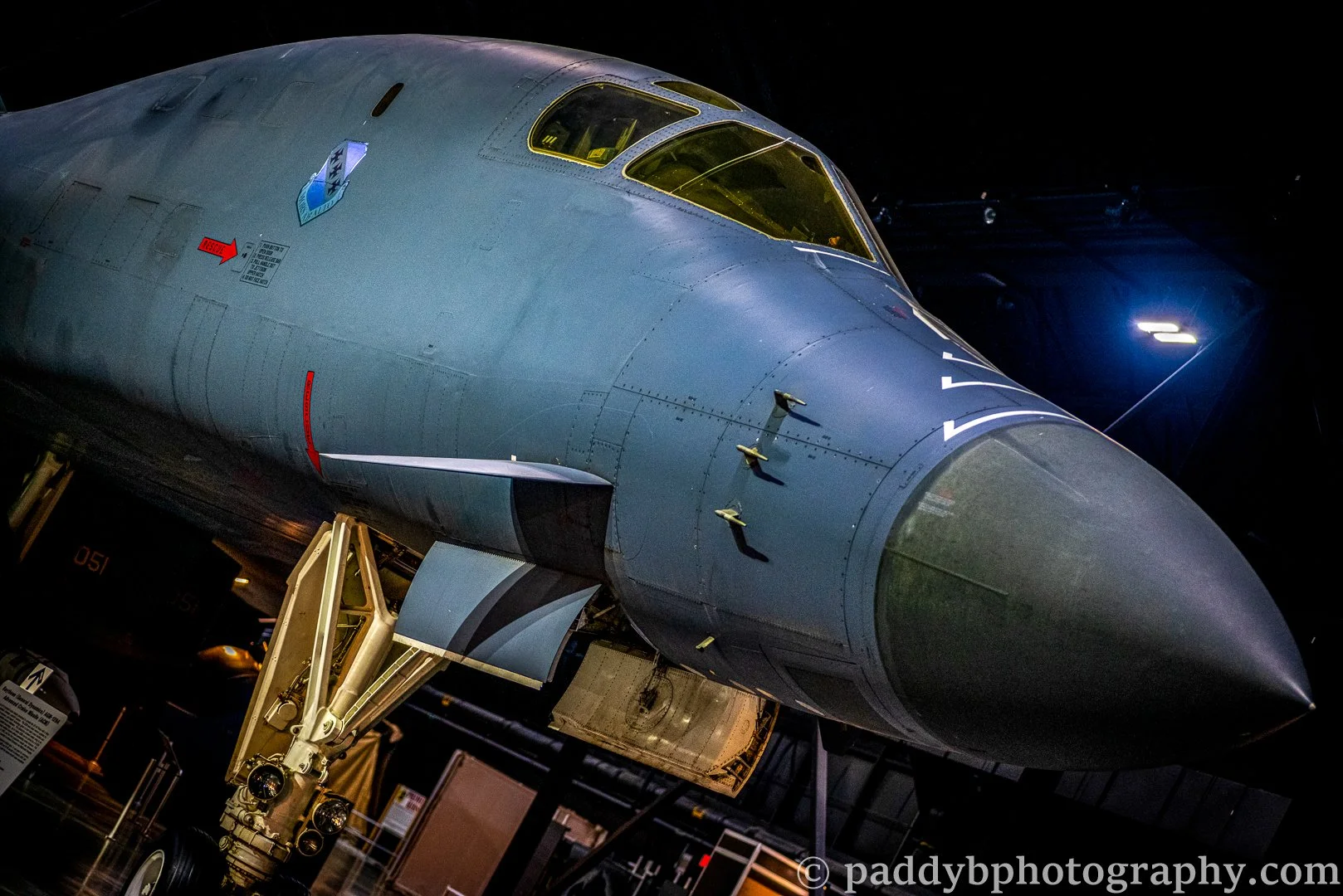 Rockwell (Boeing) B-1B Lancer - National Museum of the USAF, Dayton OH, US.