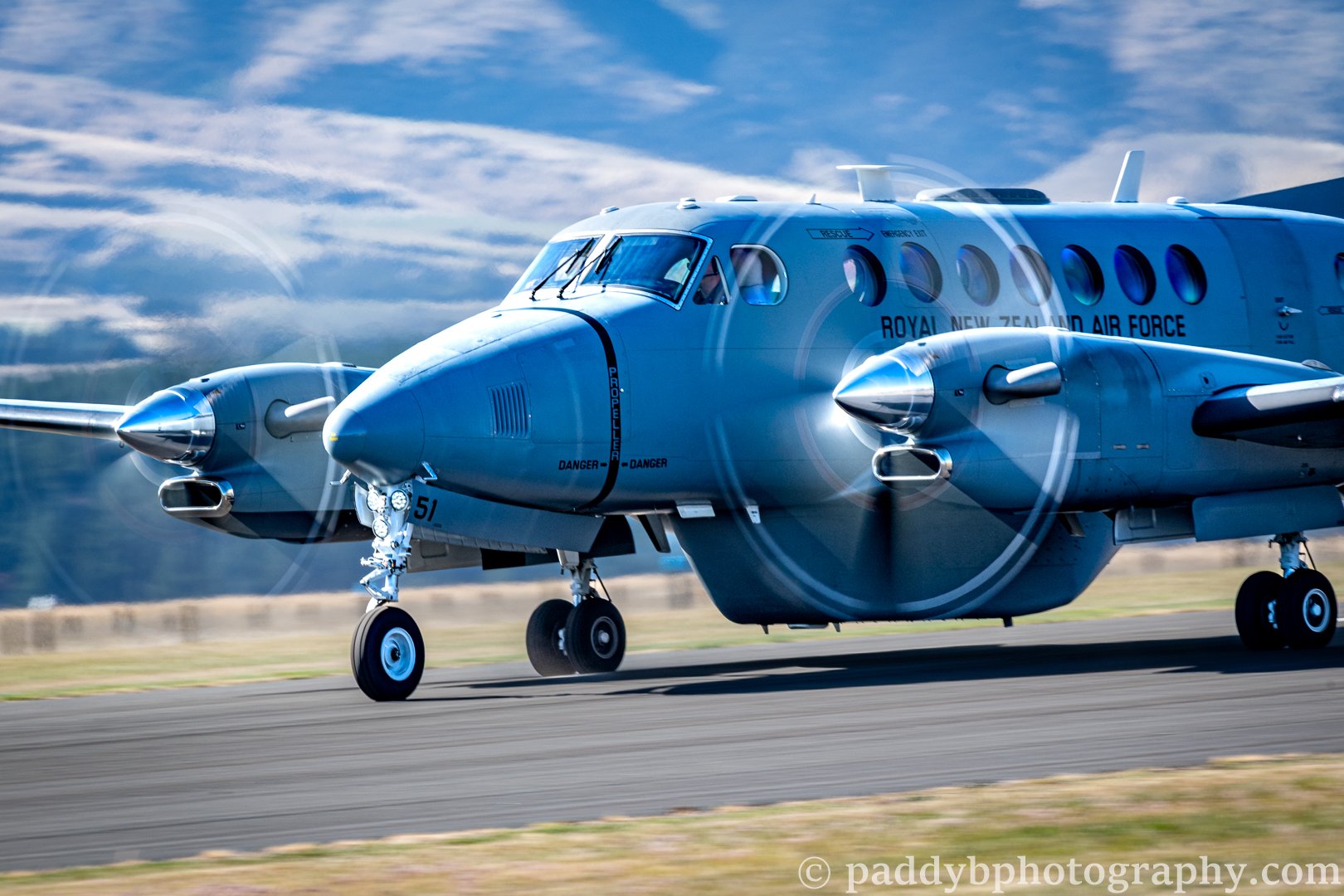 Beechcraft King Air KA350 of No. 42 Sqn RNZAF at Warbirds over Wanaka 2024