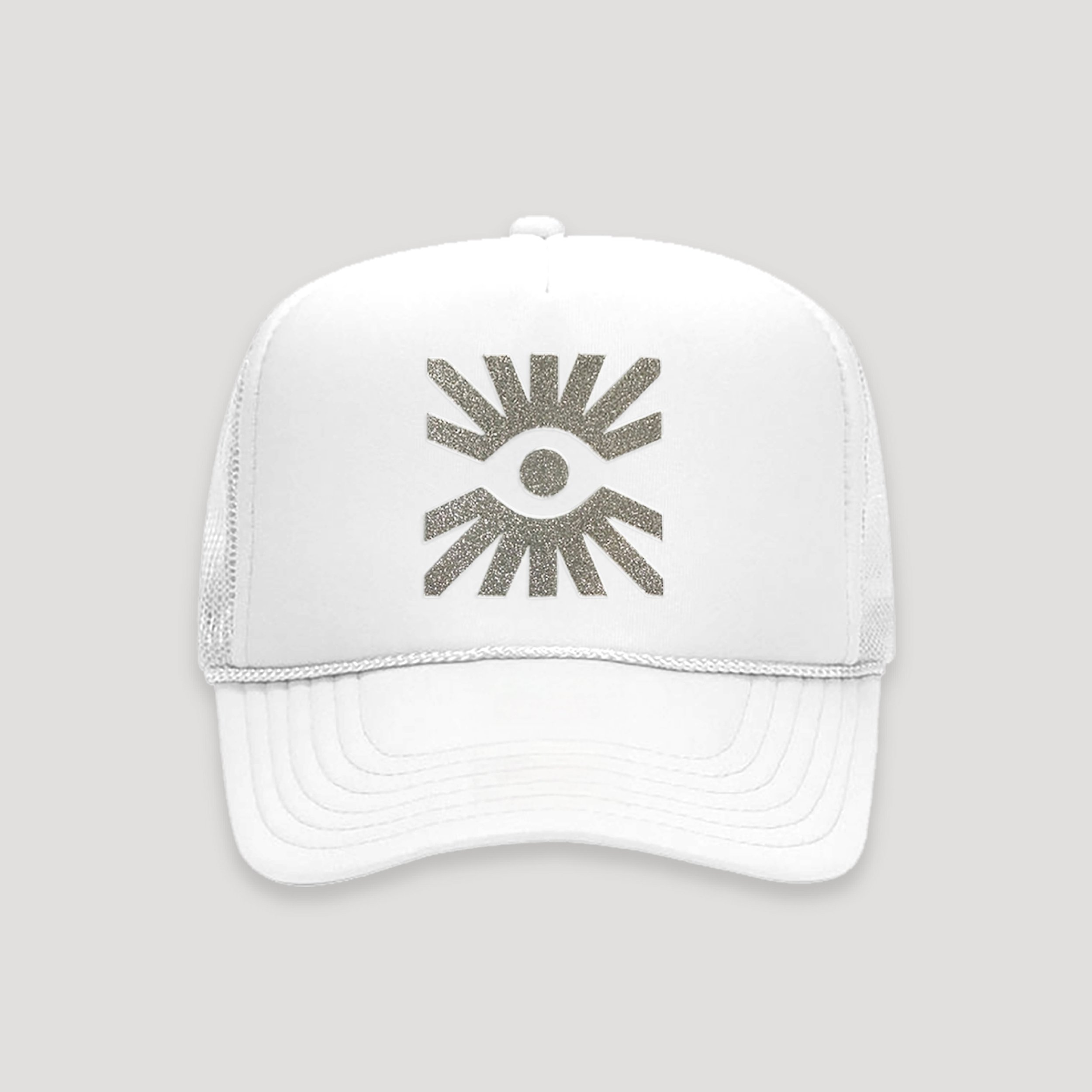 IWK Essential Collection Reflective Eye Cap | WHITE