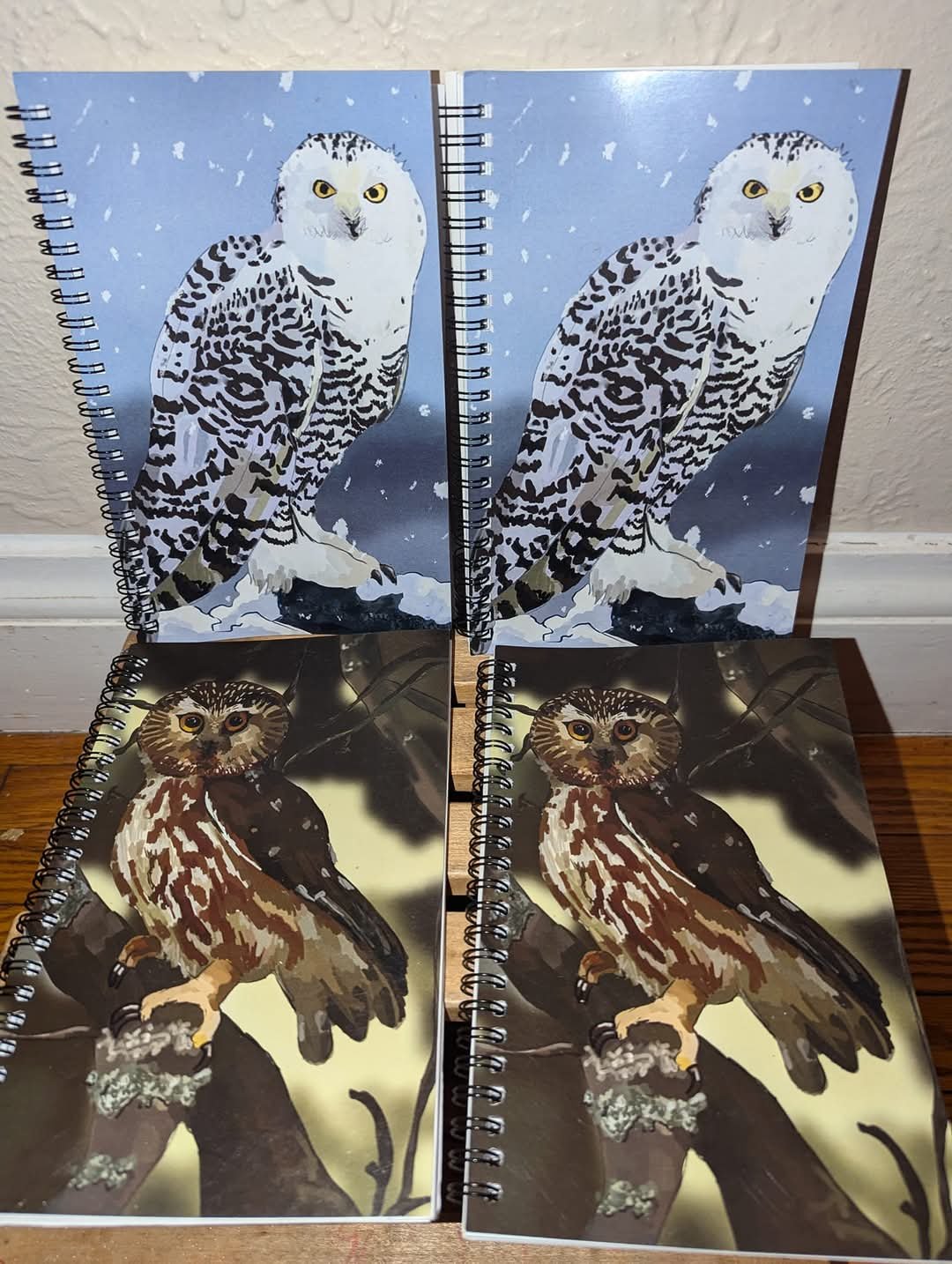Doodle books - Owls