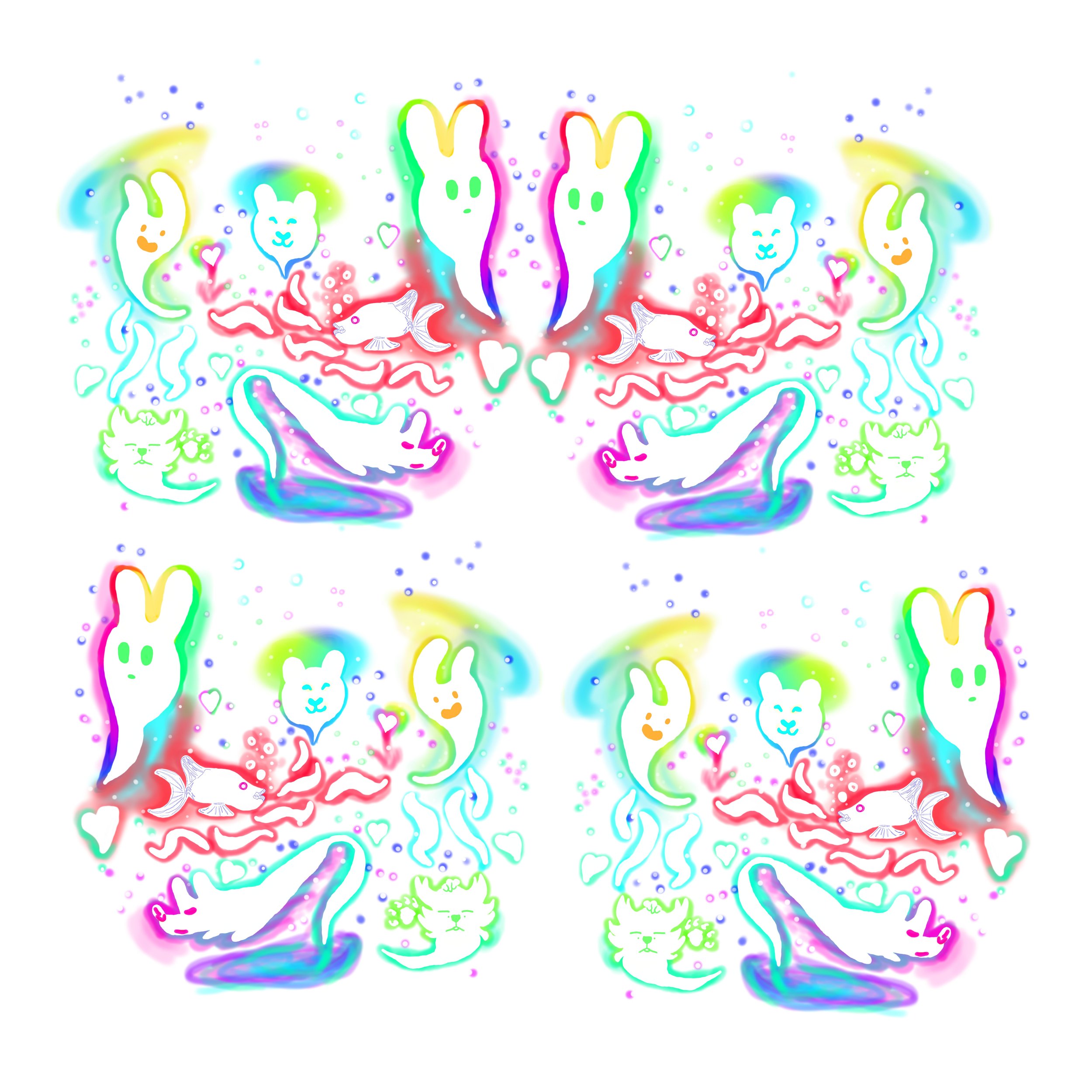 Glowy friends