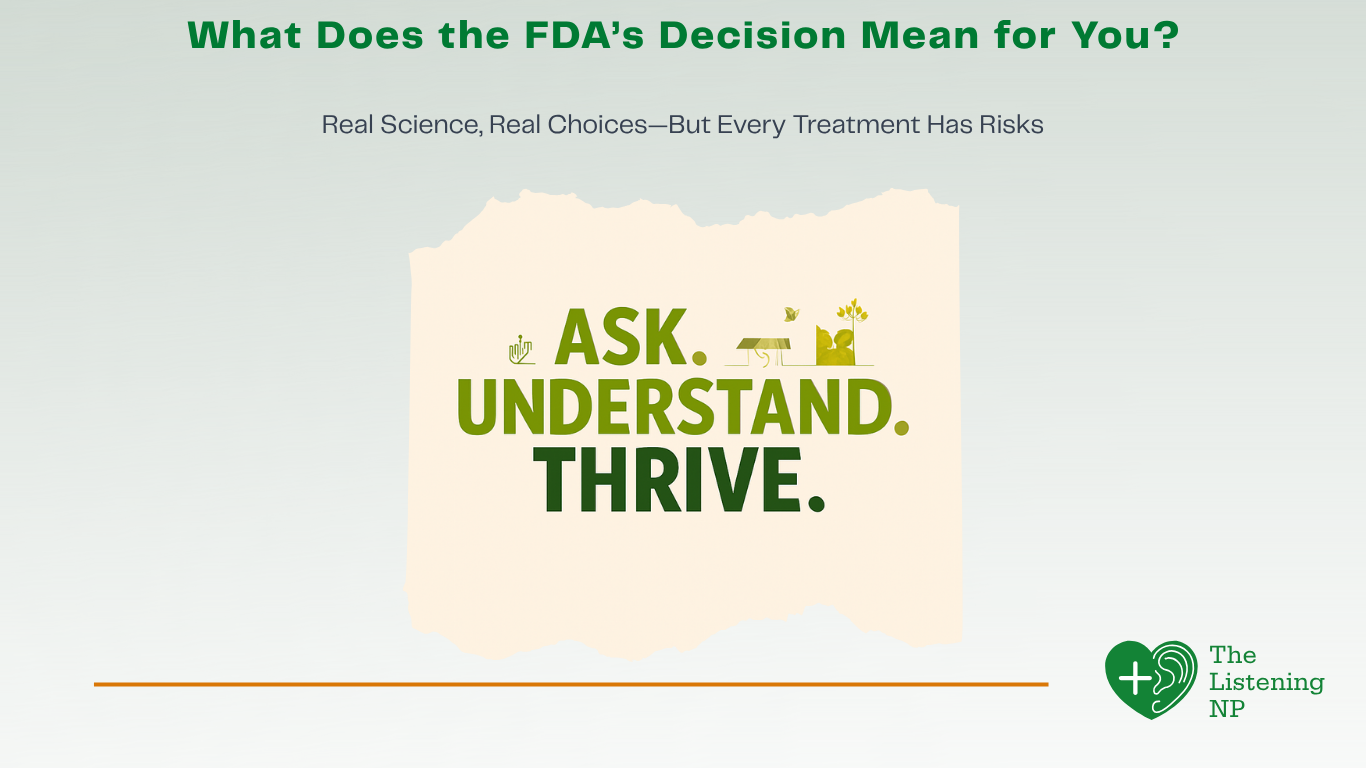 Why the FDA’s Change to HRT Warnings Matters—for Your Health, Choices, and Confidence