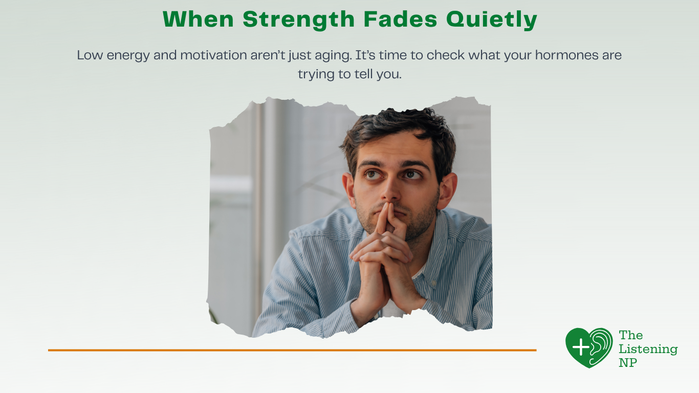 When Strength Fades Quietly: Why Men Shouldn’t Ignore Hormone Health