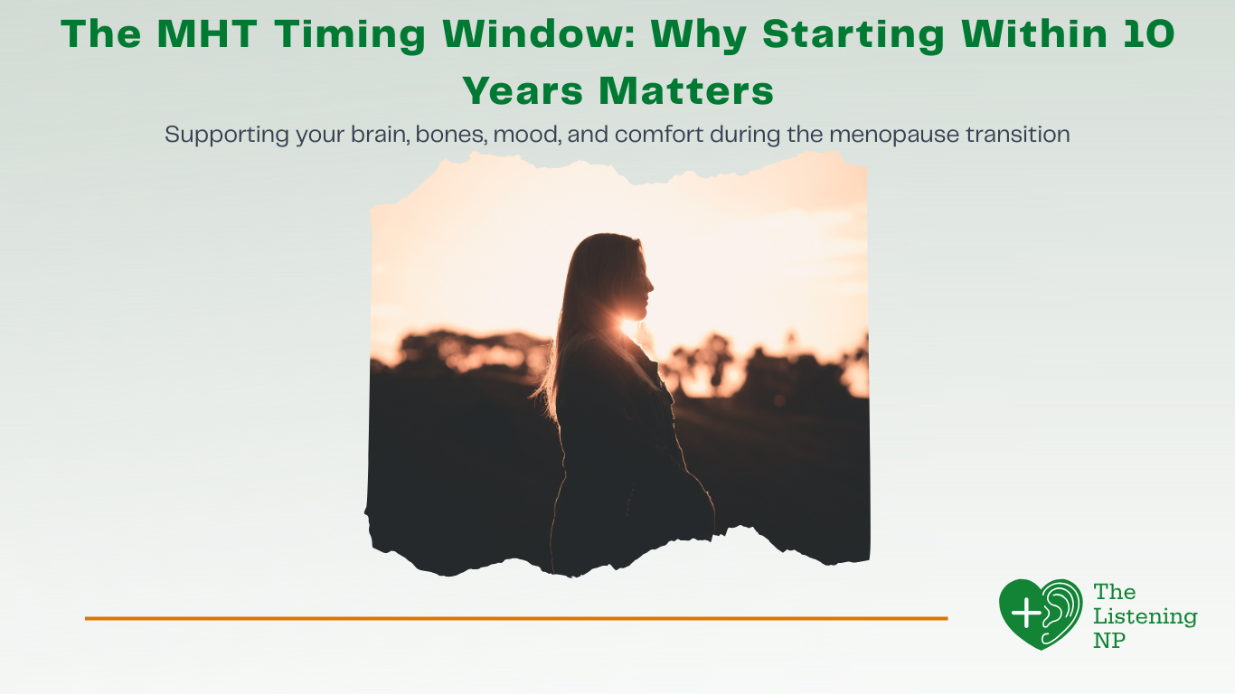 Why Timing Matters: The Health Benefits of Starting MHT Within 10 Years of Menopause