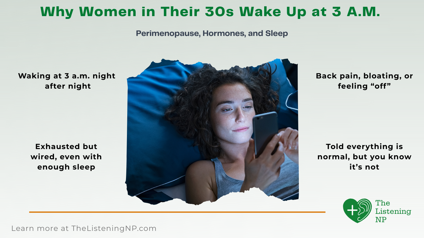 Why You’re Waking Up at 3 A.M. In Your 30s