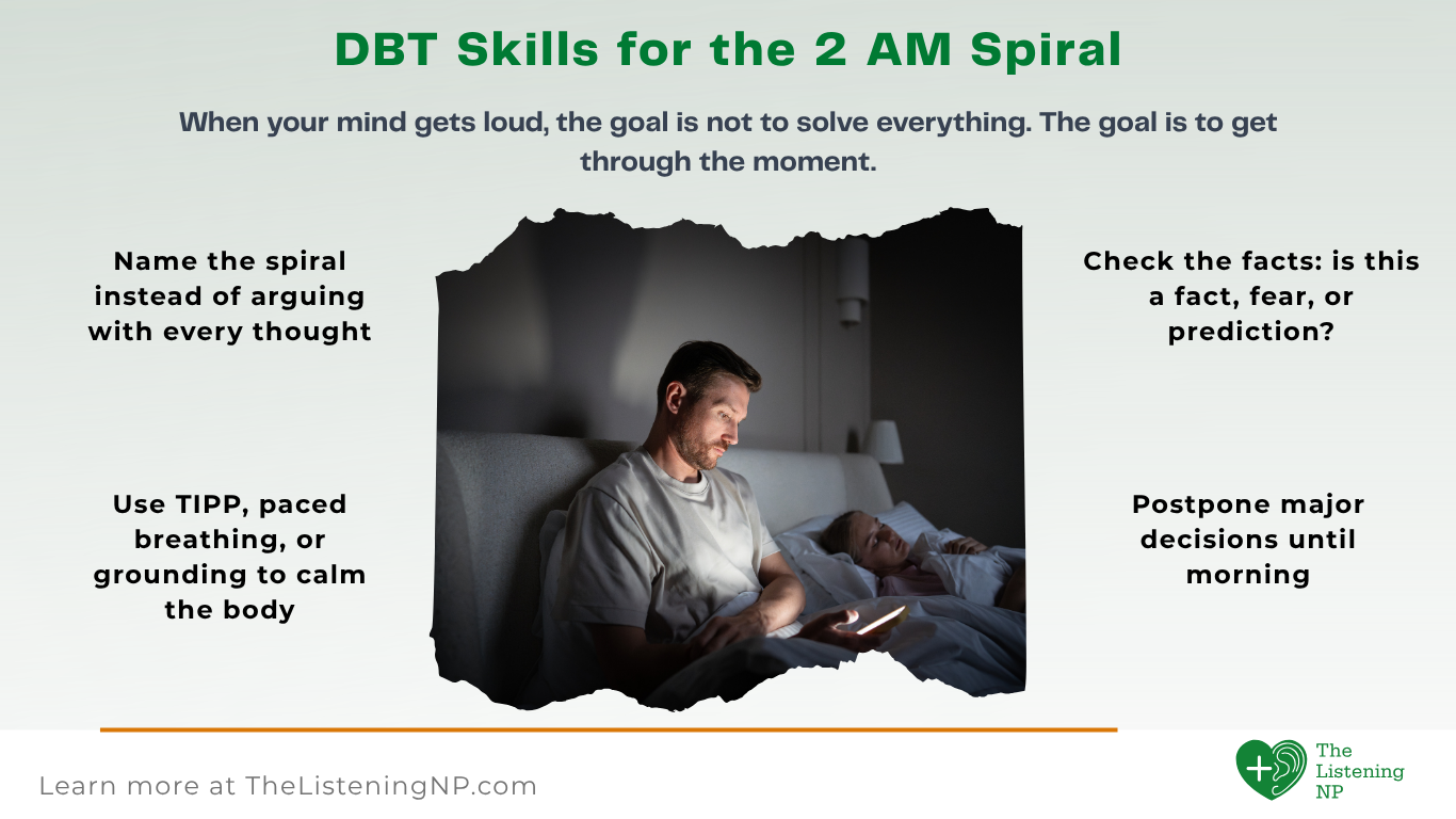 DBT Skills for the 2 AM Spiral | Beyond the Script 