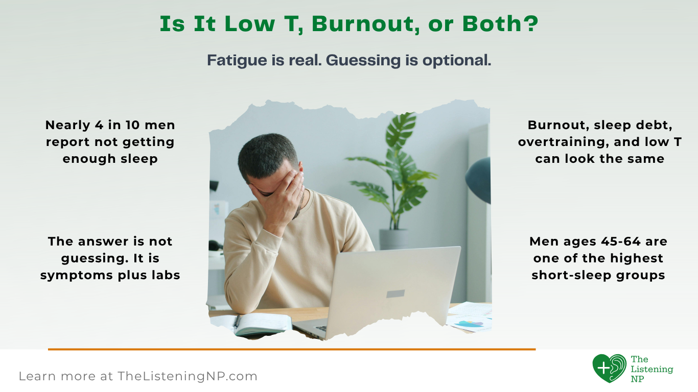 Is It Low T, Burnout, or Both?