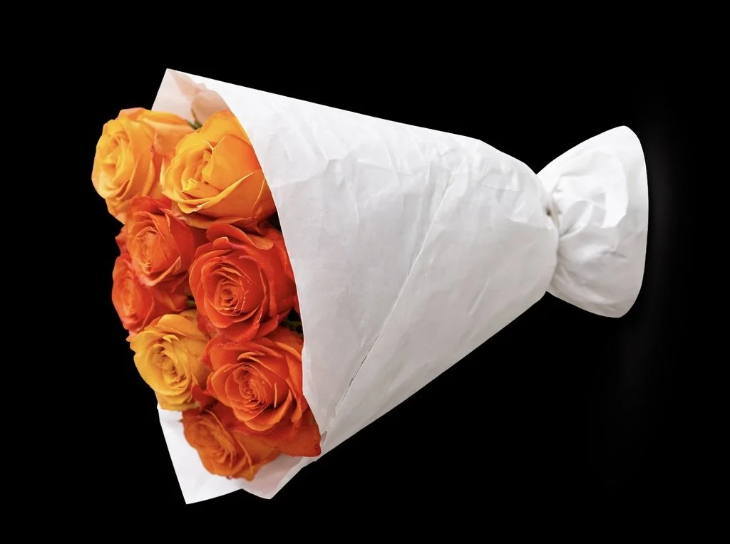 Sunset Glow 8 Rose Bouquet