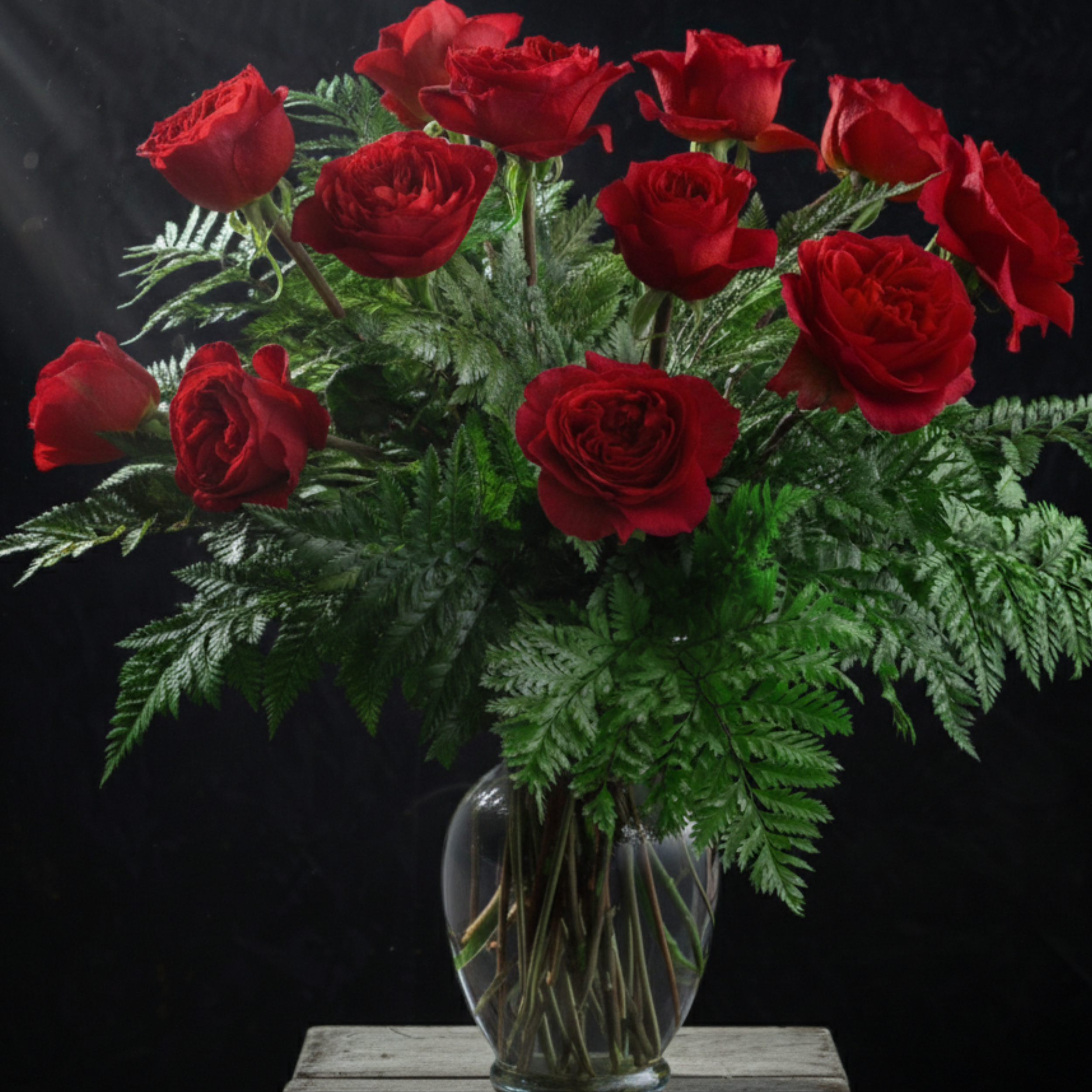 Classic Valentine Red Roses
