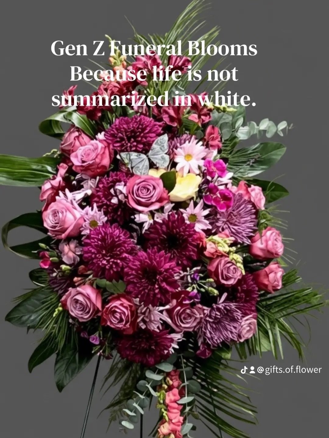 A Full Life Deserves Full Color  Introducing our Gen Z Funeral Blooms A full life deserves full color.Not every goodbye is meant to be muted &mdash; some stories were vibrant, expressive, unforgettable.