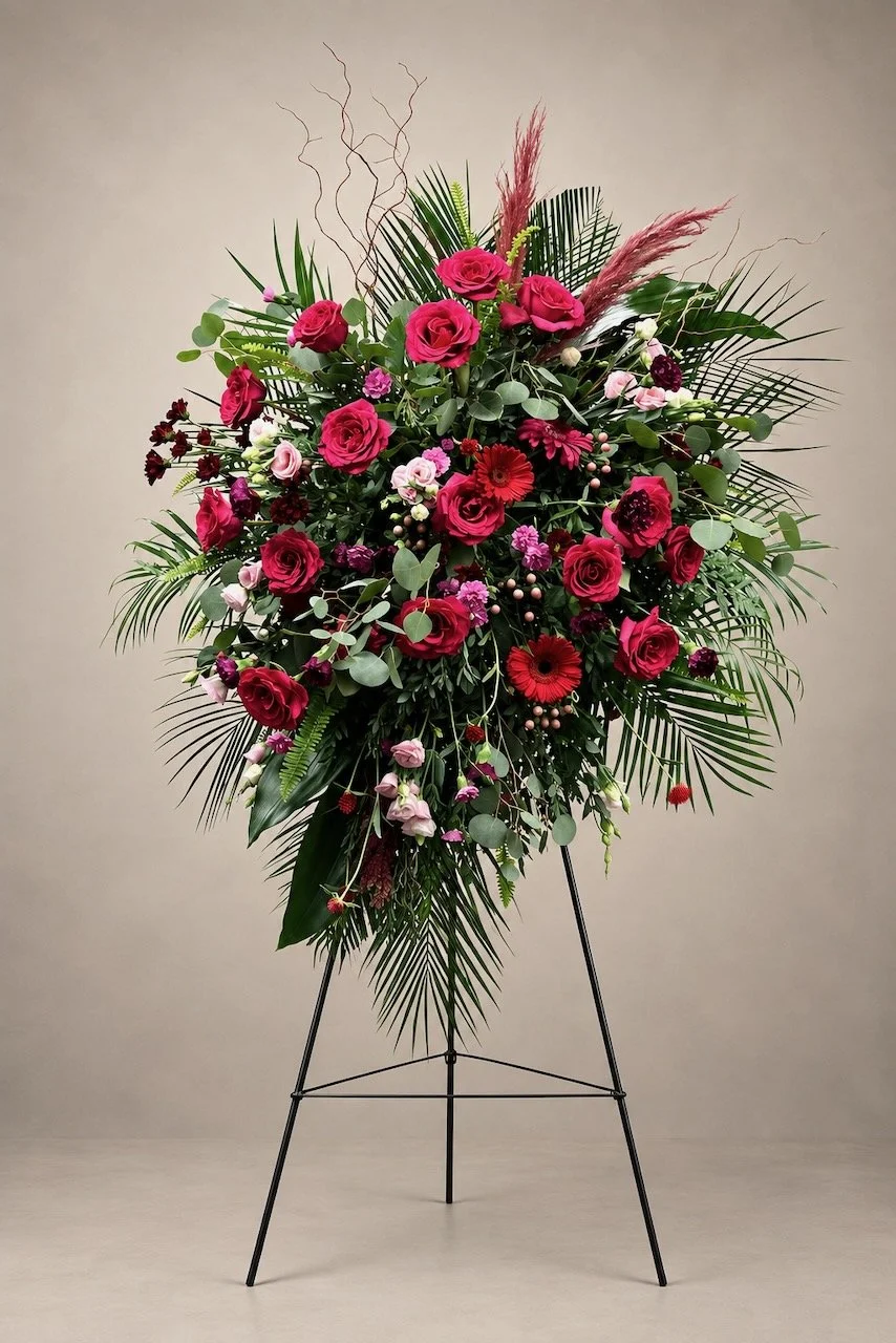 Custom Standing Floral Tribute