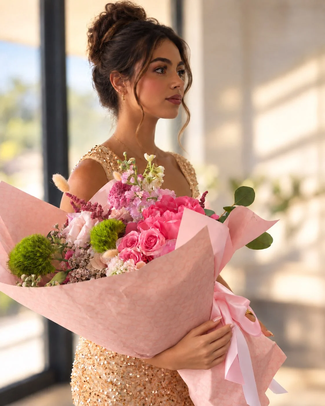 The Daily Wrap Bouquet Deluxe