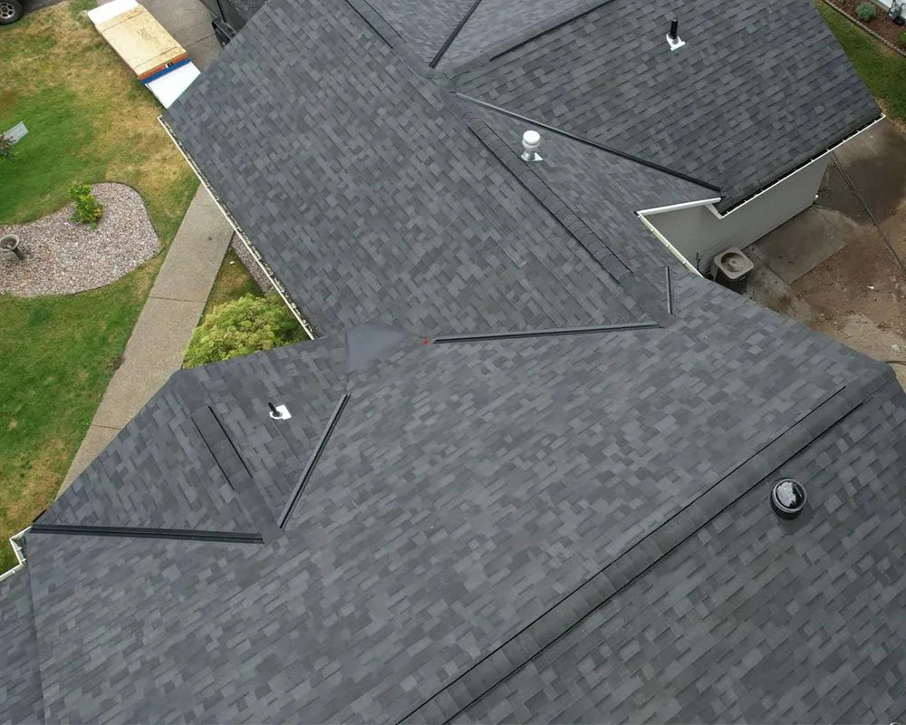 Carlson and Co Idaho new roof install in Hayden prime real estate