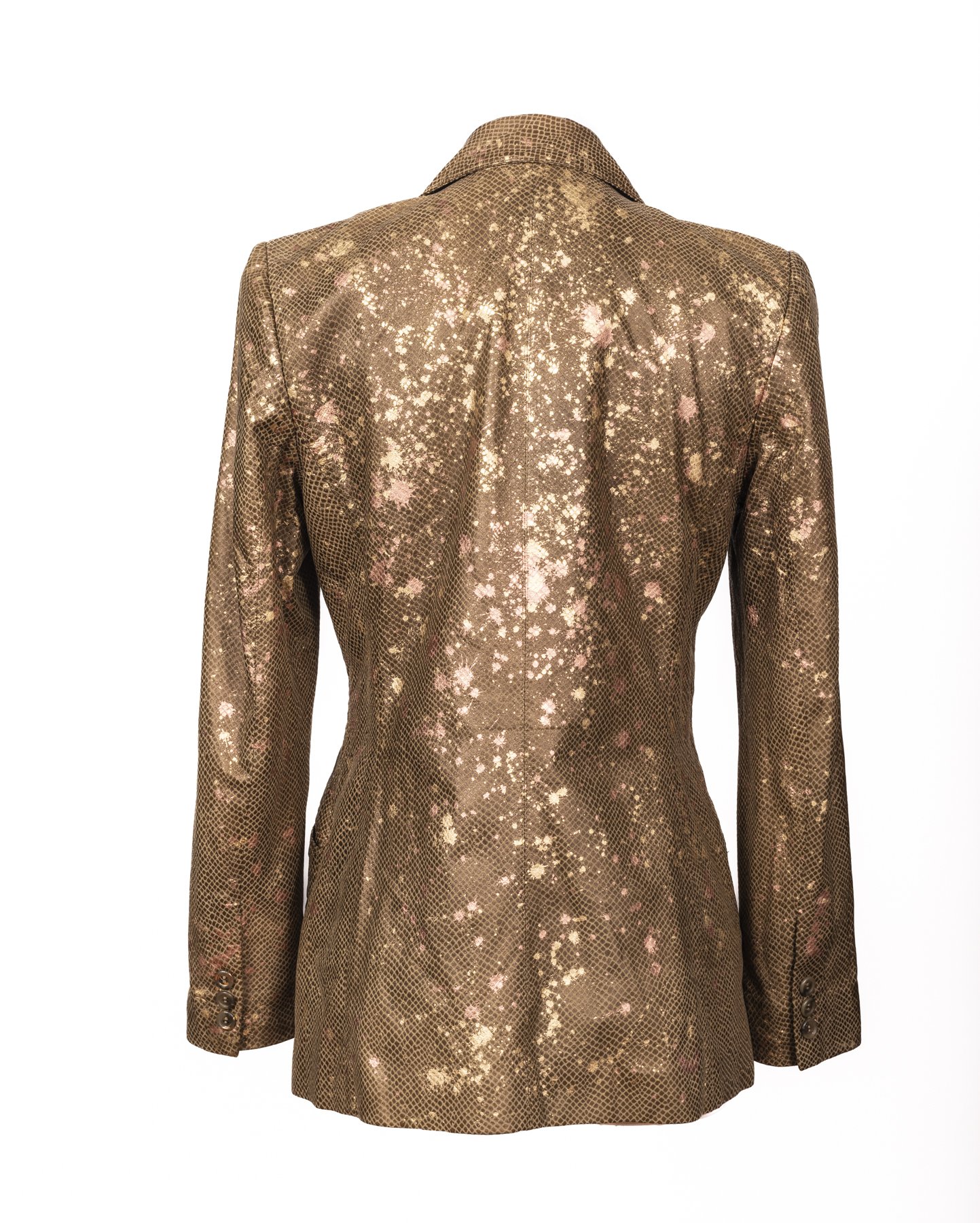 unique, one-of-a-kind, custom painted leather jackets by Javiera X Estrada