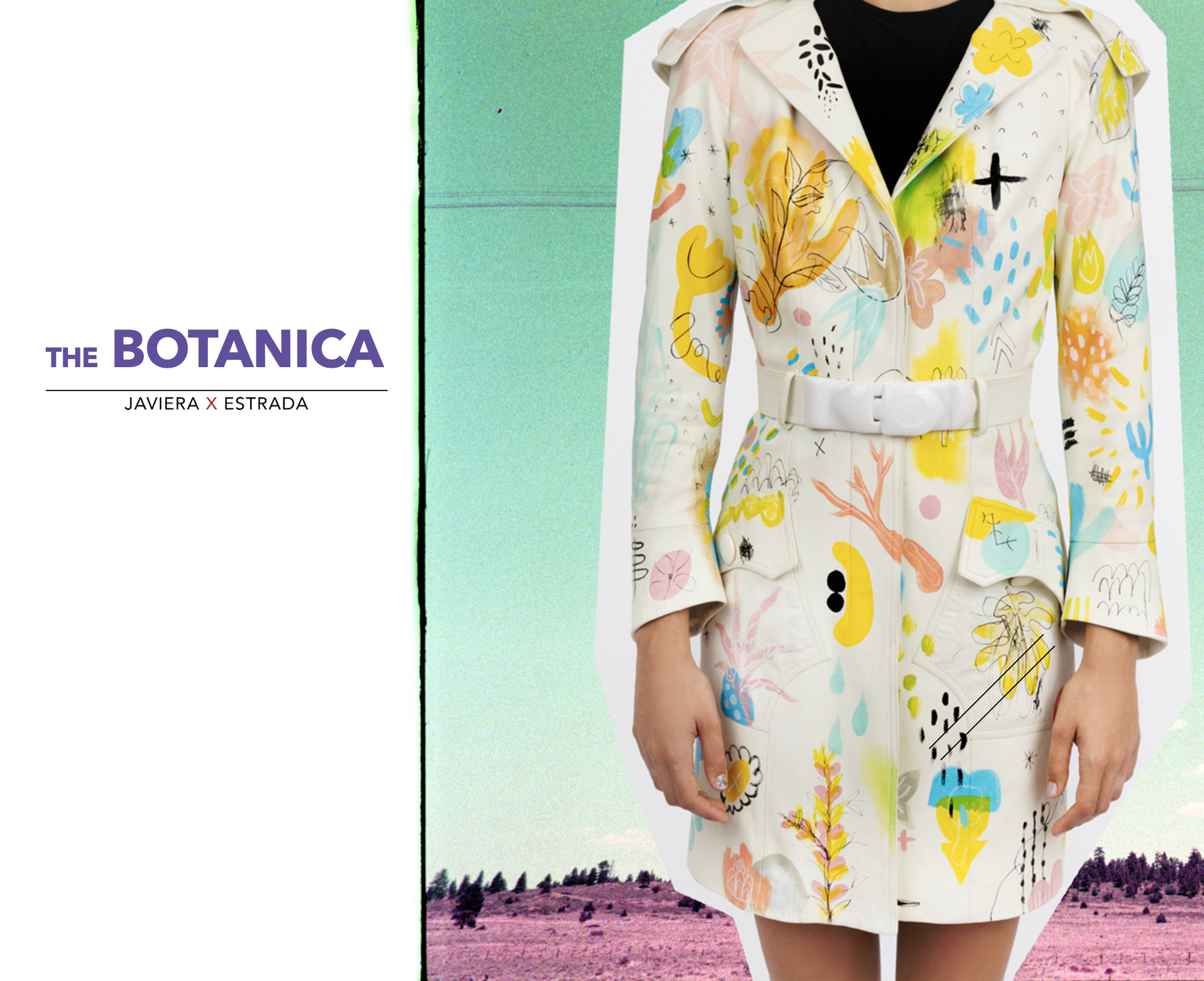 unique, one-of-a-kind, custom painted leather jackets by Javiera X Estrada