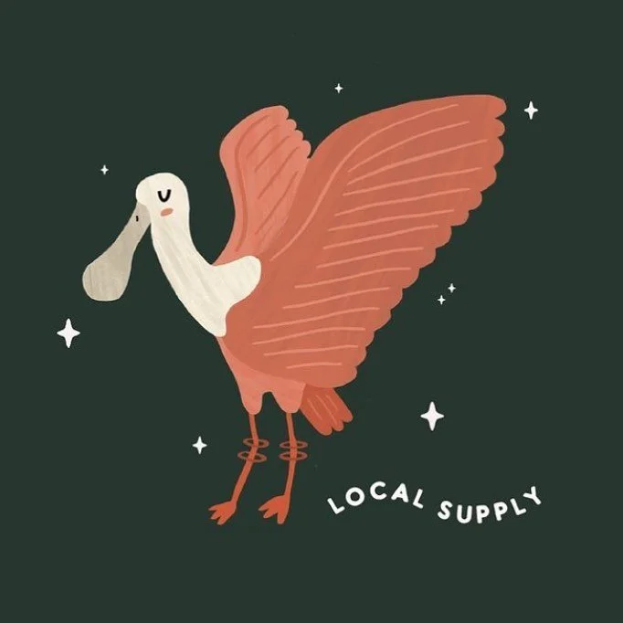 Just the absolute coolest thing. 😭

Sarah, the owner of Local Supply, got to know me when I was a barista at City Roots, just around the corner from the shop. She was immediately so kind, gracious, and encouraging towards me and my creative journey.