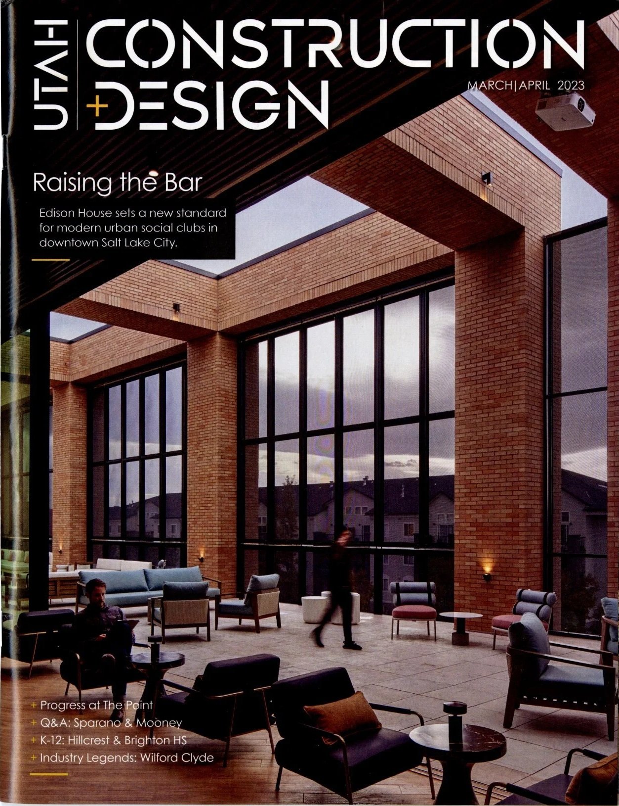 Utah Construction & Design, publication featuring Sparano + Mooney Architecture