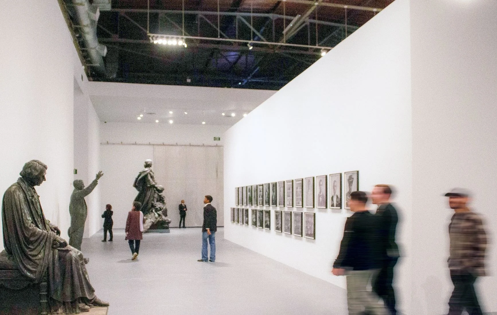 The Geffen Contemporary at MOCA, Los Angeles - MONUMENTS Exhibit