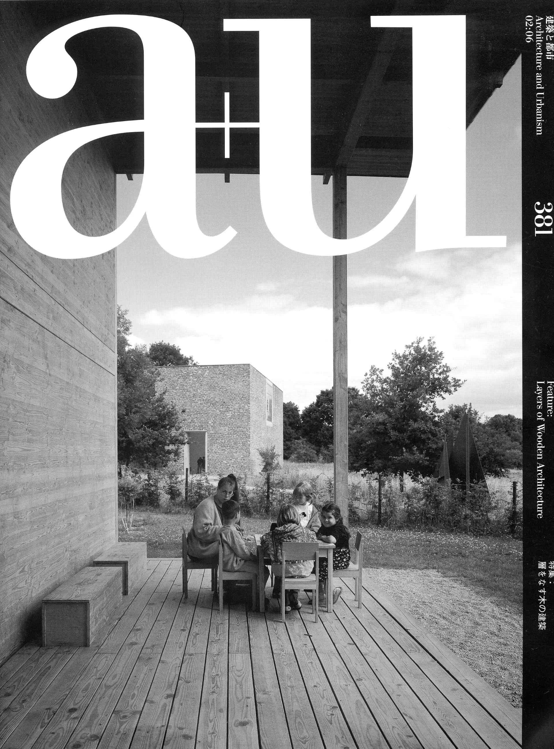 a+u publication, Sparano + Mooney Architecture featured article