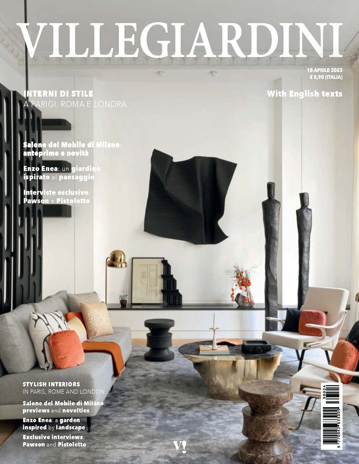 Villegiardini publication featuring Sparano + Mooney Architecture