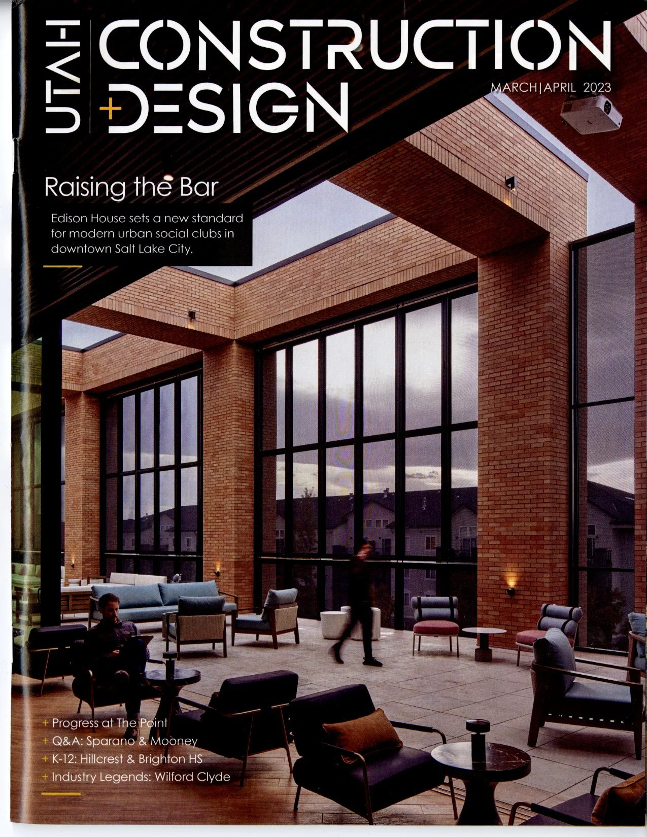 Utah Construction & Design, publication featuring Sparano + Mooney Architecture